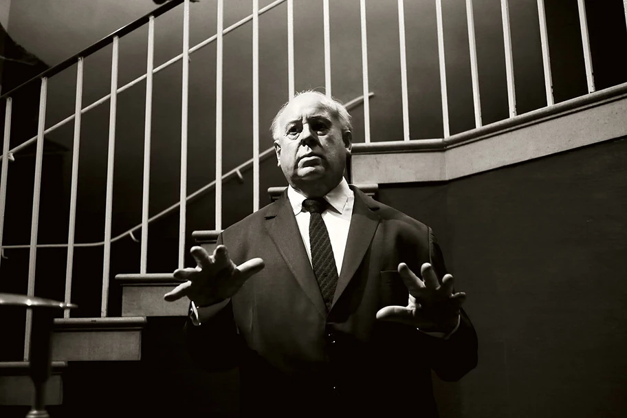 Alfred Hitchcock (Madame Tussauds London).