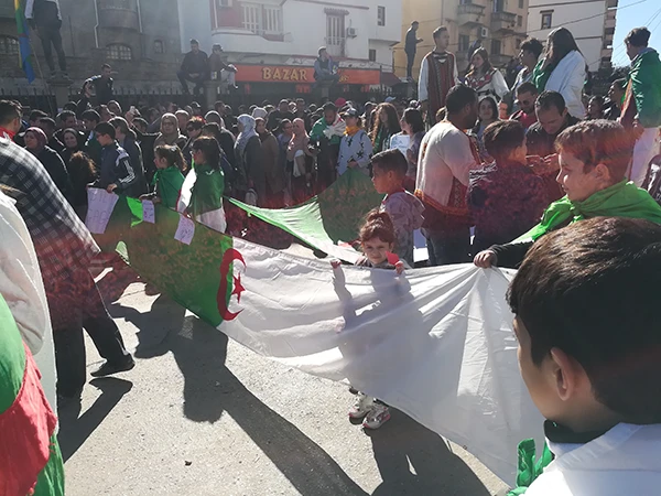 Proteste in Algerien, März 2019.