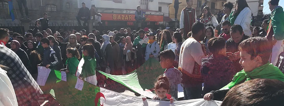 Proteste in Algerien, März 2019.
