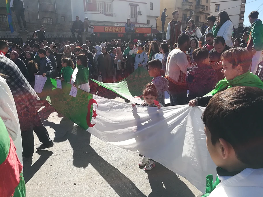 Proteste in Algerien, März 2019.