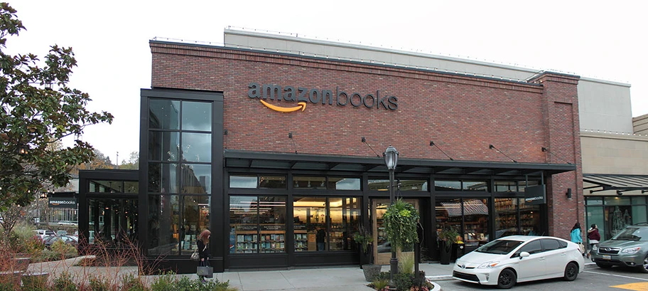 Buchladen von Amazon in Seattle, USA.