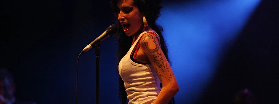 Amy Winehouse am Eurockéennes de Belfort am 29. Juni 2007.