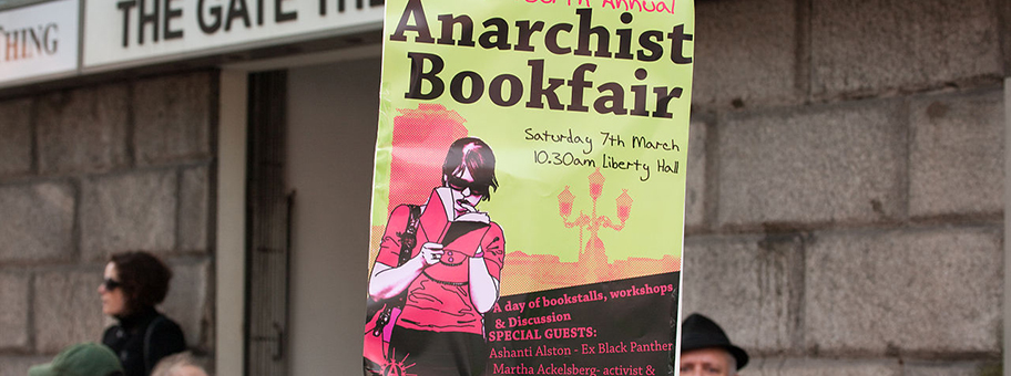 Anarchist Bookfair in Dublin 2008.