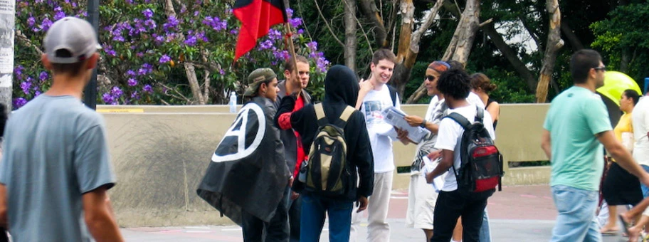 Anarchisten in Brasilien.