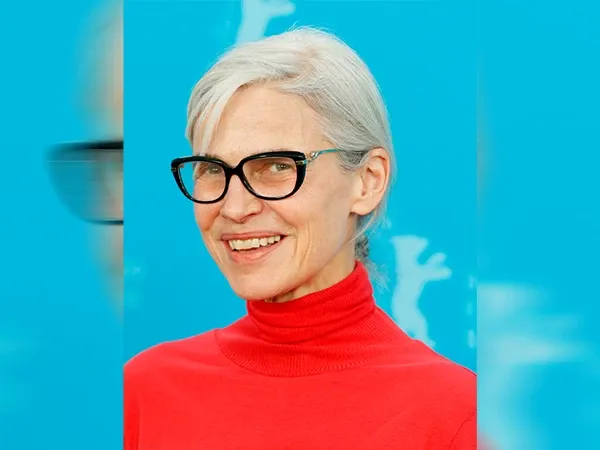 Die deutsche Filmregisseurin und Drehbuchautorin Angela Schanelec an der Berlinale 2026.