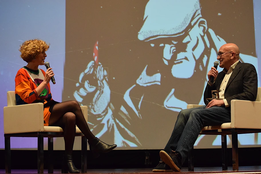 Antonio Altarriba am Comic Festival von Barcelona, April 2019.