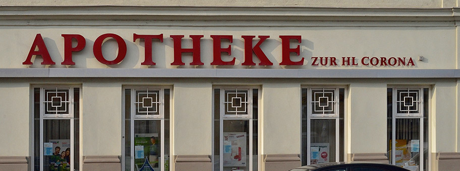 Apotheke zur Hl. Corona, Sechshauser Strasse 104