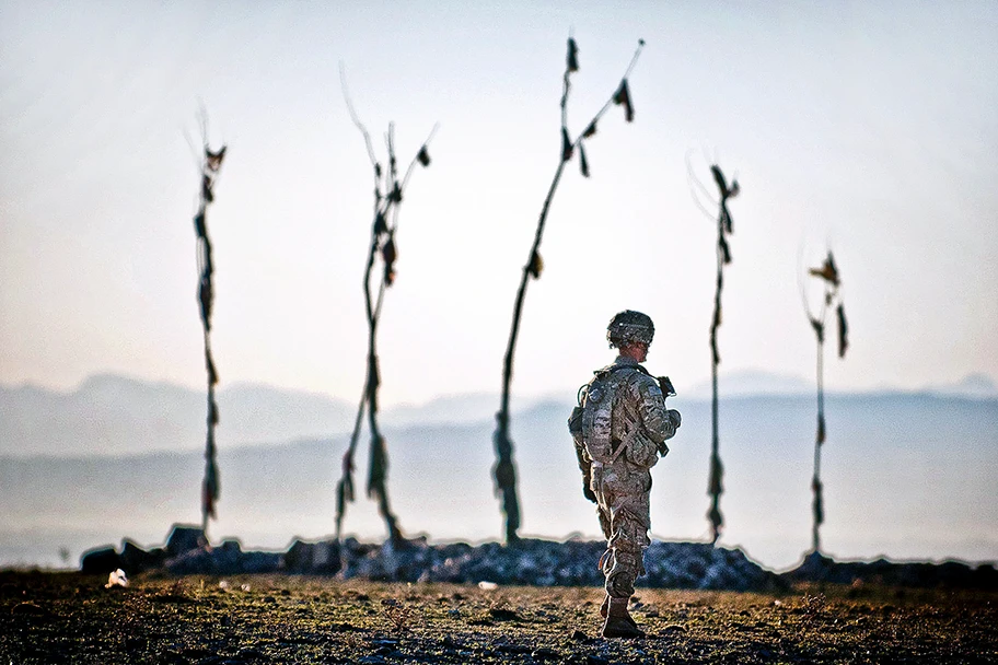 US-Soldat in Afghanistan.