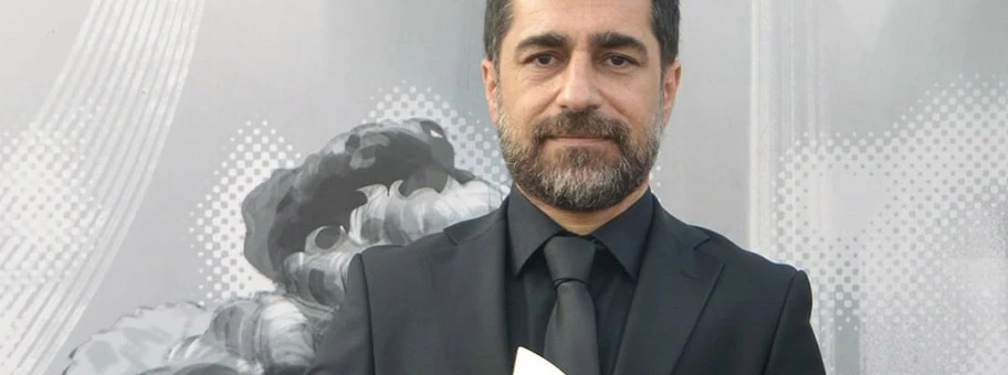 Der iranische Regisseur Arsalan Amiri am Film Festival von Venedig, September 2021.