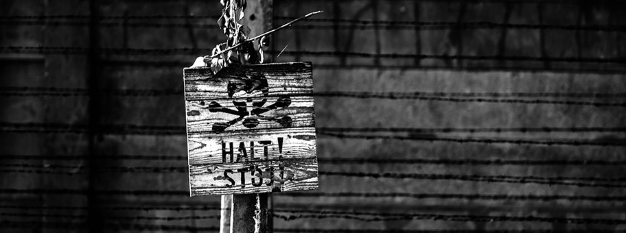 Das Konzentrationslager Auschwitz in Polen.