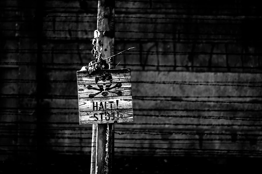 Das Konzentrationslager Auschwitz in Polen.