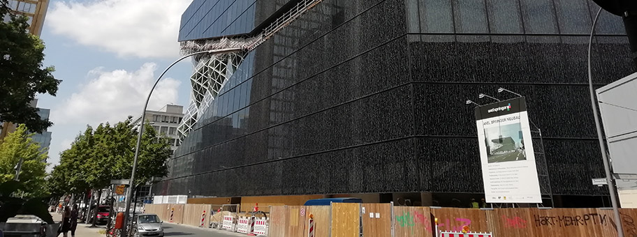 Axel-Springer-Neubau in Berlin am 1. Juli 2019.
