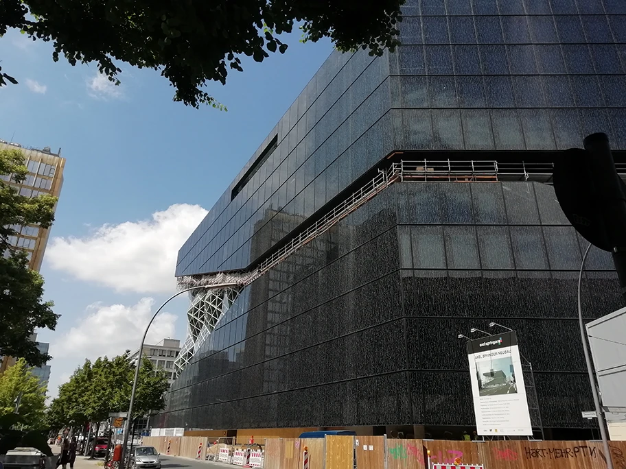 Axel-Springer-Neubau in Berlin am 1. Juli 2019.