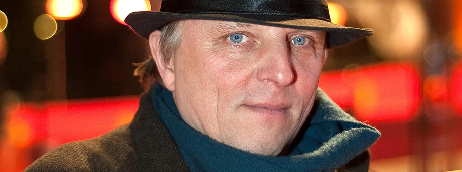 Der deutsche Schauspieler Axel Prahl, Hauptdarsteller im Film «Kafkas Der Bau», am 59. Berliner Film Festival.