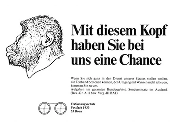 BND - Mit diesem Kopf haben sie bei uns eine Chance