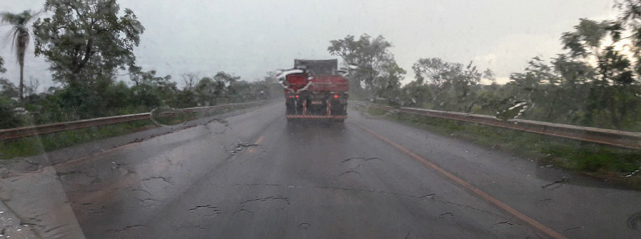 Unterwegs auf der BR163.