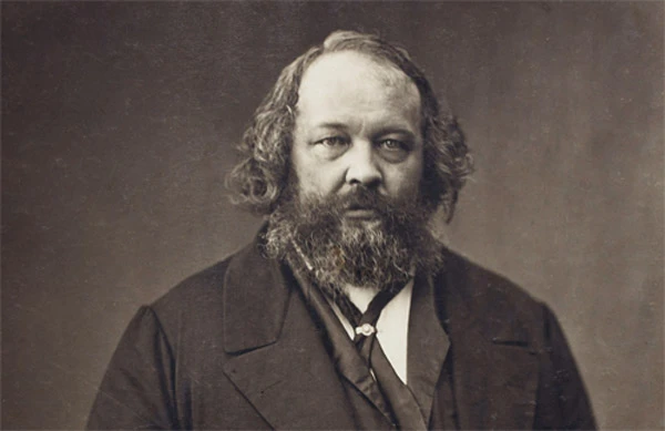 Mikhail Bakunin, etwa 1860.