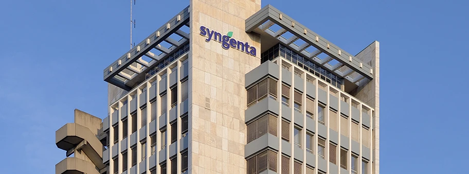 Der Hauptsitz des Syngenta-Konzerns in Basel, Schweiz.