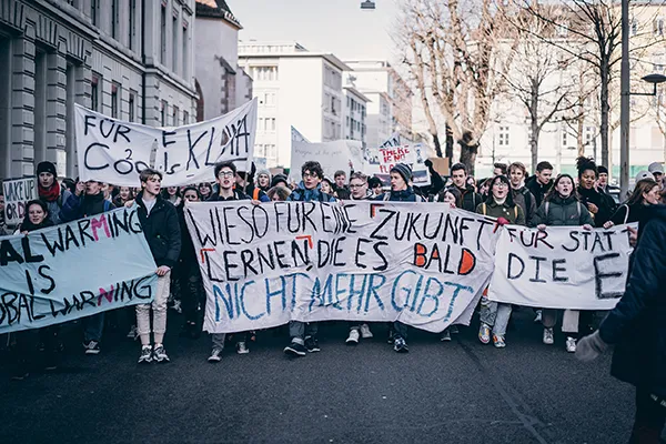 Klimastreik in Basel, 18. Januar 2019.