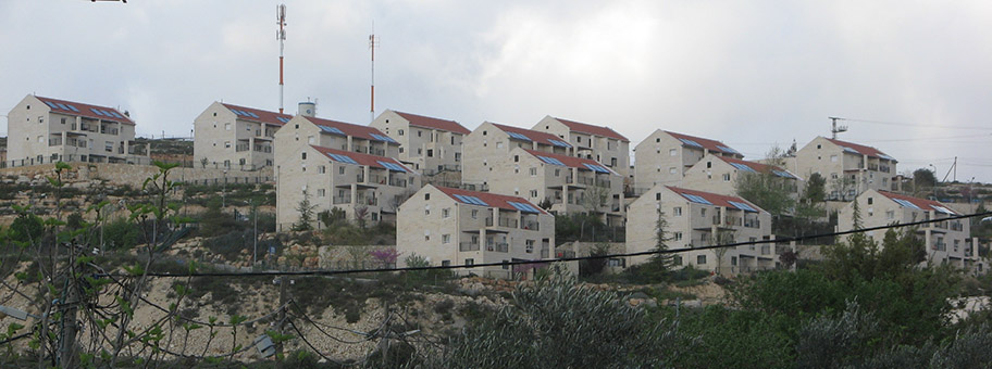 Die israelische Siedlung Bet El im Westjordanland.