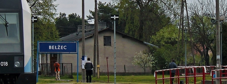Der Bahnhof von Bełżec.