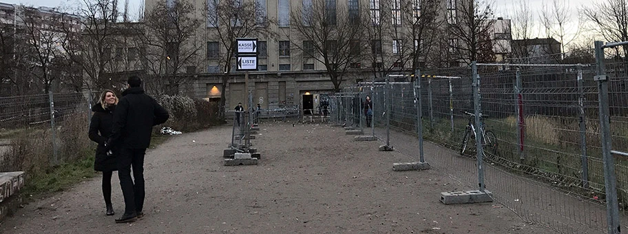 Berghain - Panorama Bar, Dezember 2017.