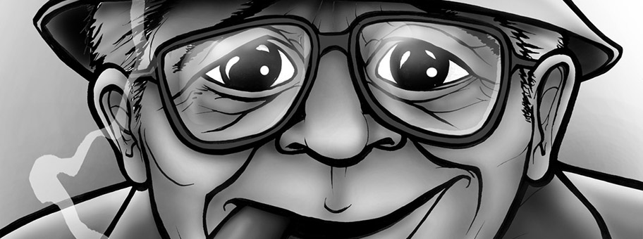 Portrait von Billy Wilder.