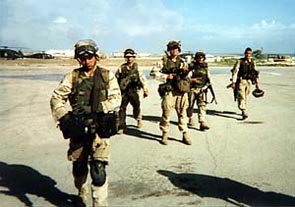 Black Hawk Rangers in Somalia, 1993.