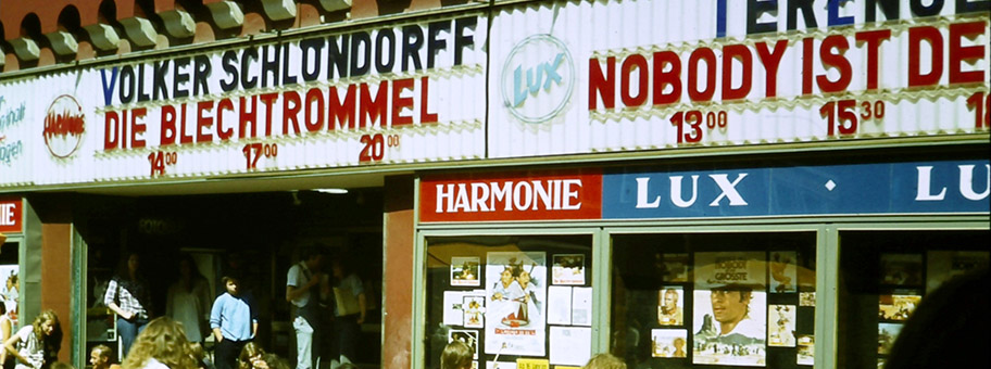 Blechtrommel (Tin Drum), LuxHarmonie Kino Heidelberg 1979.