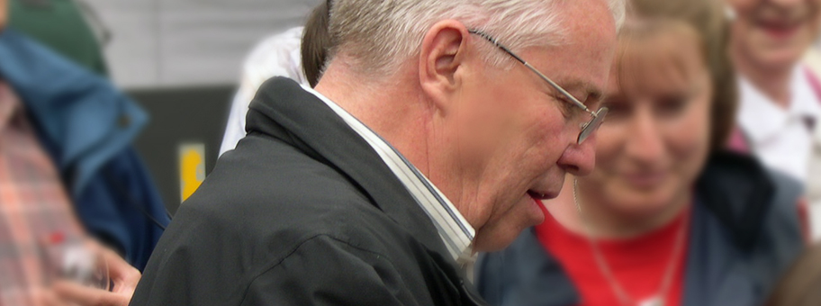 Christoph Blocher in Langnau am 1. Juli 2005.