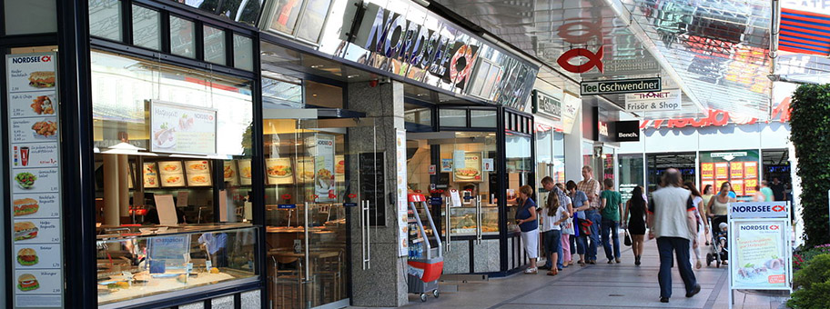 Nordsee-Filiale in einem Einkaufszentrum in Bochum.
