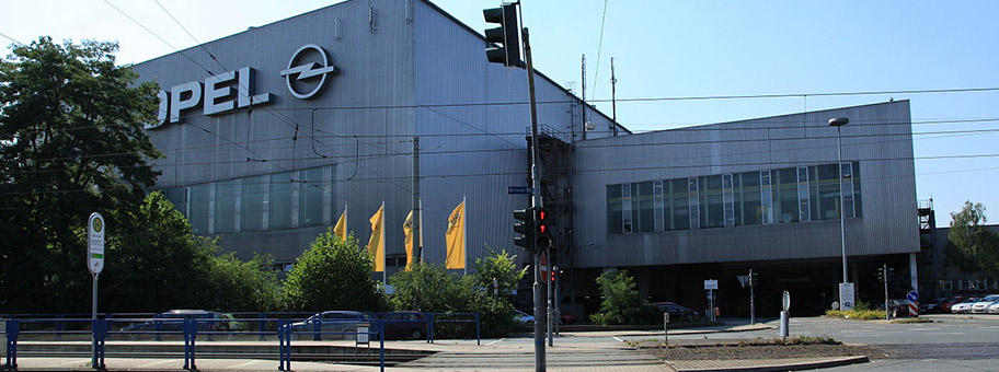 Opel Werk 1 hinter der Wittener Strasse in Bochum.