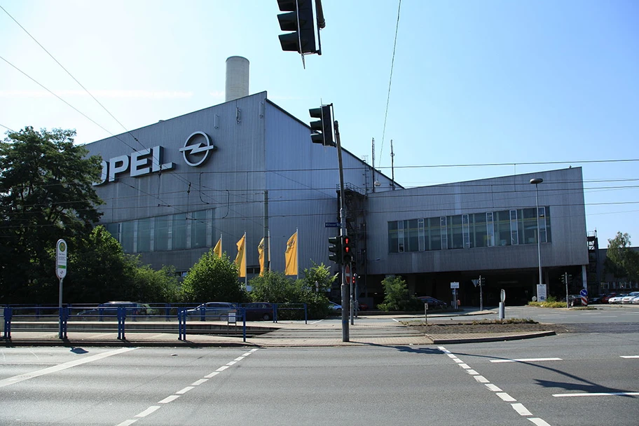 Opel Werk 1 hinter der Wittener Strasse in Bochum.