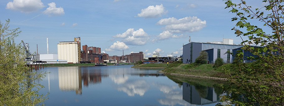 Mannheim, Bonadieshafen.
