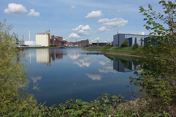 Mannheim, Bonadieshafen.