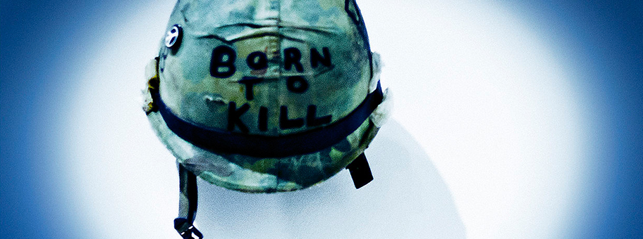 Helm aus dem Film «Full Metal Jacket».