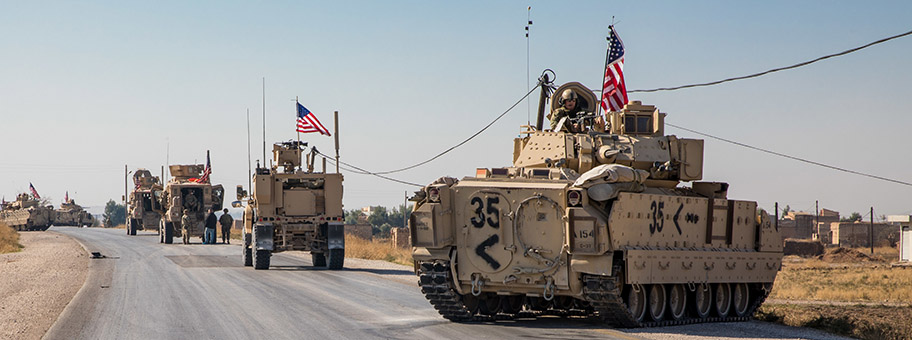 US-Konvoi im Osten Syriens, November 2019.