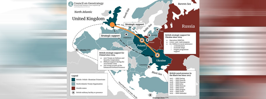 Das Britisch-Polnisch-Ukrainische Triumvirat.