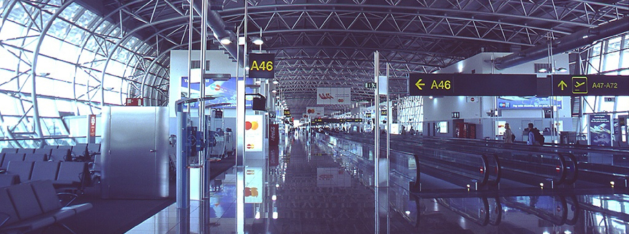 Der Flughafen Zaventem in Brüssel, wo die Attentate vom 22. März 2016 stattgefunden haben.