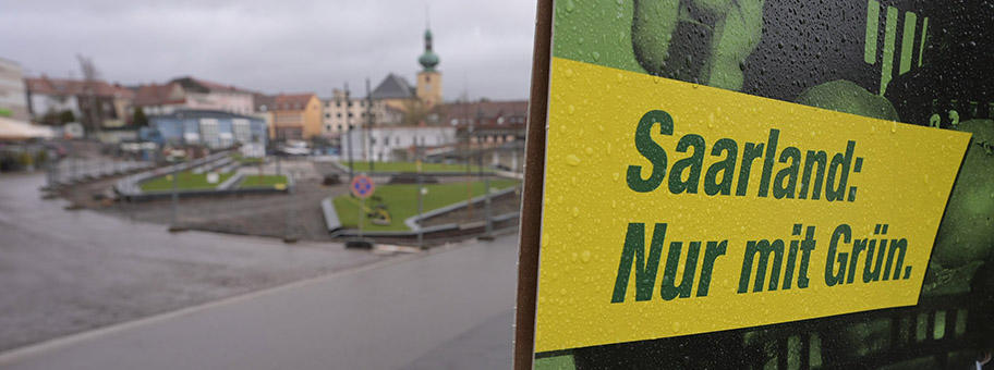 Wahlplakat von der Partei Bündnis 90