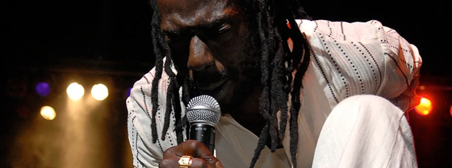 Buju Banton in New York an den 26th International Reggae & World Music Awards, 2007.