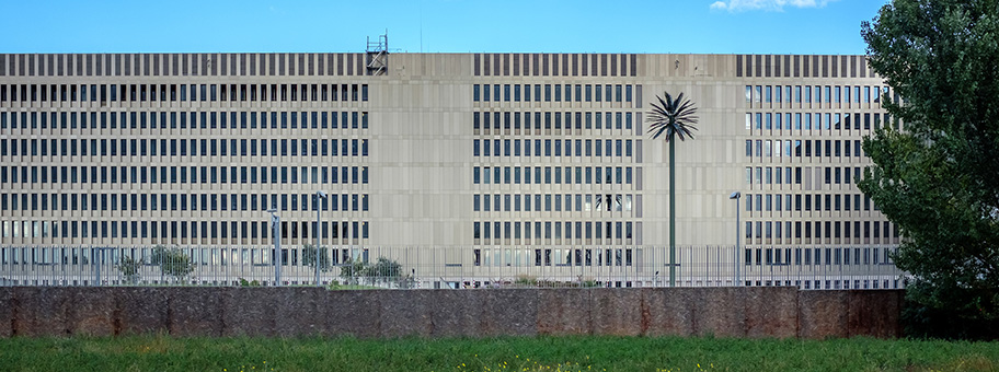 Der Neubau des Bundesnachrichtendienst (BND) in Berlin.