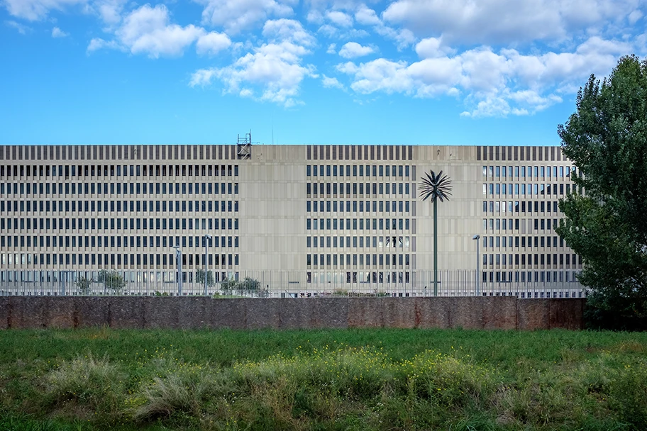 Der Neubau des Bundesnachrichtendienst (BND) in Berlin.