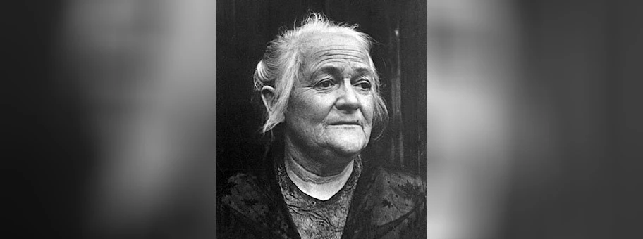 Clara Zetkin, ca. 1920.