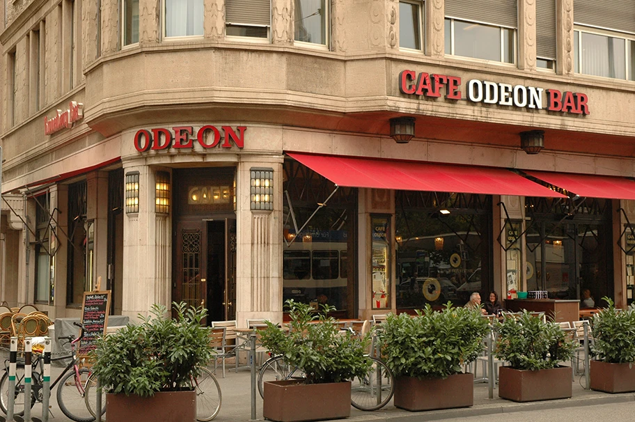 Das Café Odeon in Zürich.