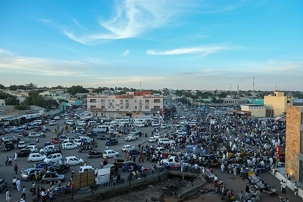 Zentrum von El-Fasher nördlich von Darfur.