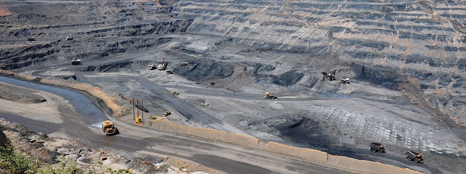 Die Kohlemine El Cerrejón in Kolumbien.