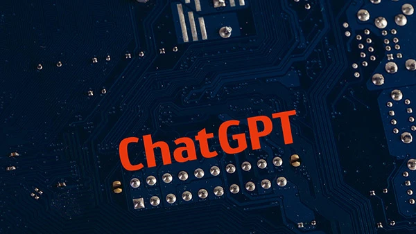 ChatGPT als textgenerierende KI.