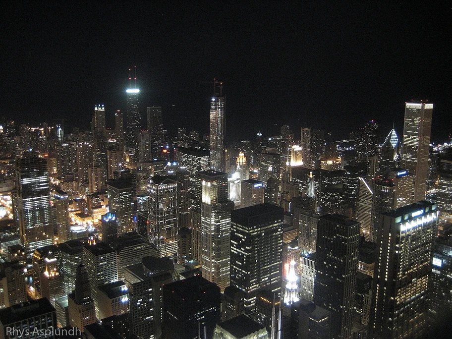 Skyline von Chicago.