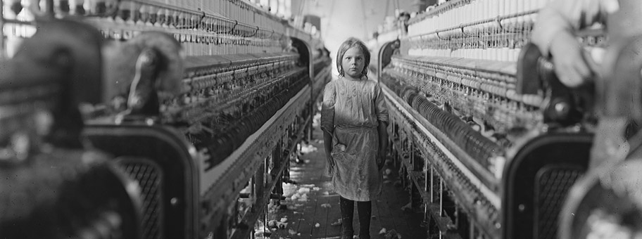 Kinderarbeit in den USA, Dezember 1908.